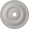 Ekena Millwork Jefferson Ceiling Medallion (Canopies up to 5"), 26 1/2"OD x 3 5/8"ID x 1 1/2"P, Ultra Pure White CM26JEUWF - alternate 1